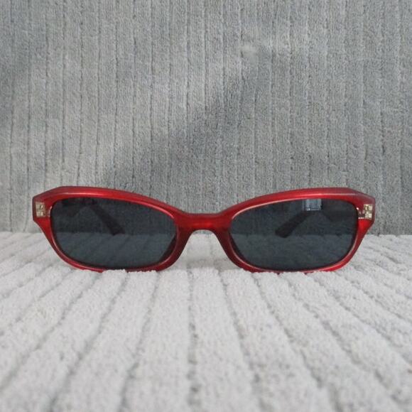 New Divine Eyewear Dia Red/Smoke Sunglasses Women's NWT - Picture 1 of 7